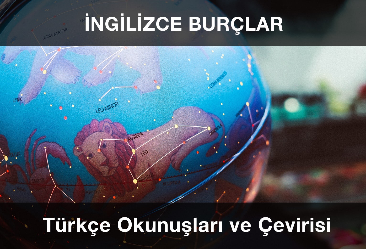 Burçlar İngilizce: Burçların İngilizcesi ve Türkçe Anlamları