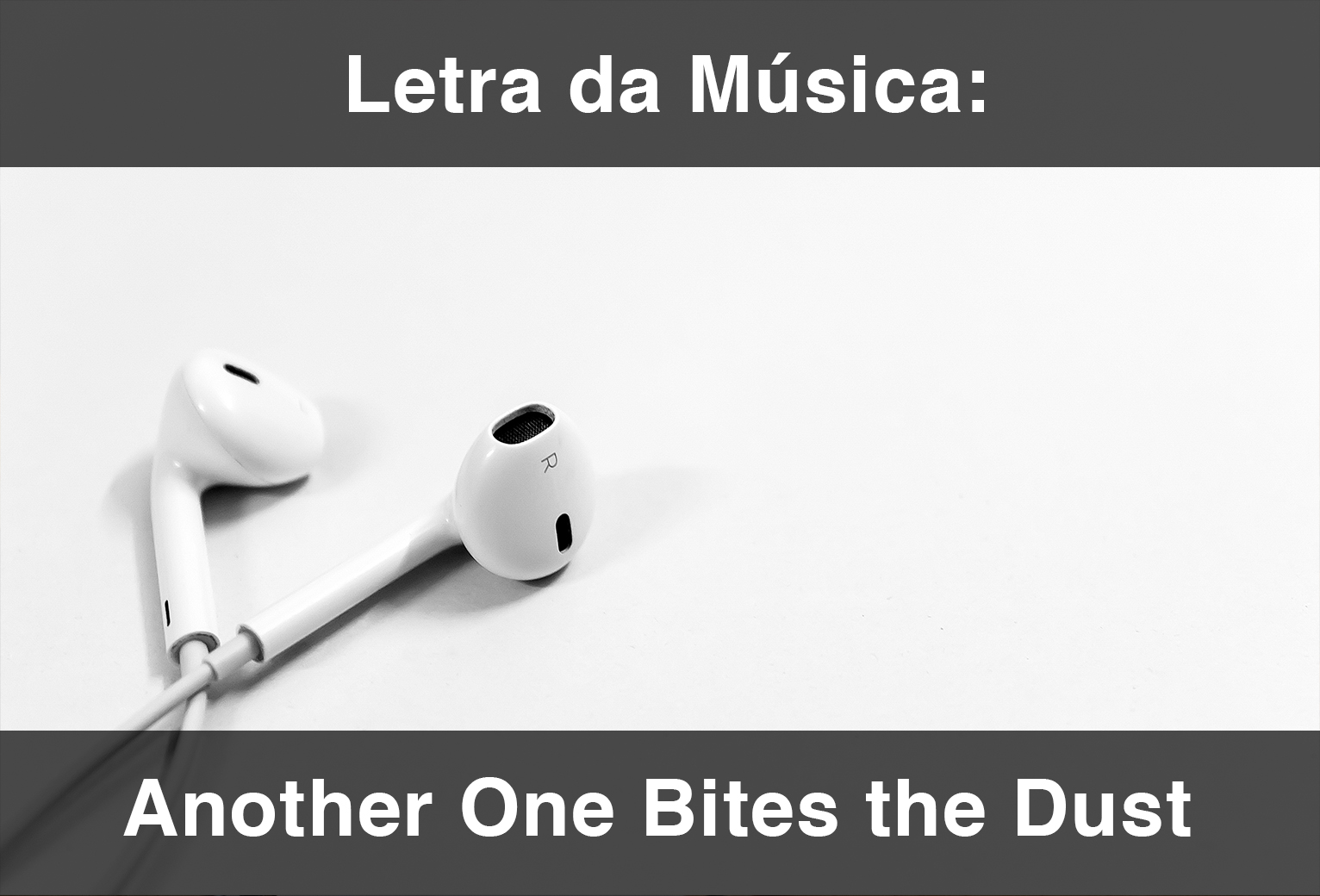 Another One Bites the Dust (Tradução) - Queen (2023 Atualizado) -  EnglishCentral Blog