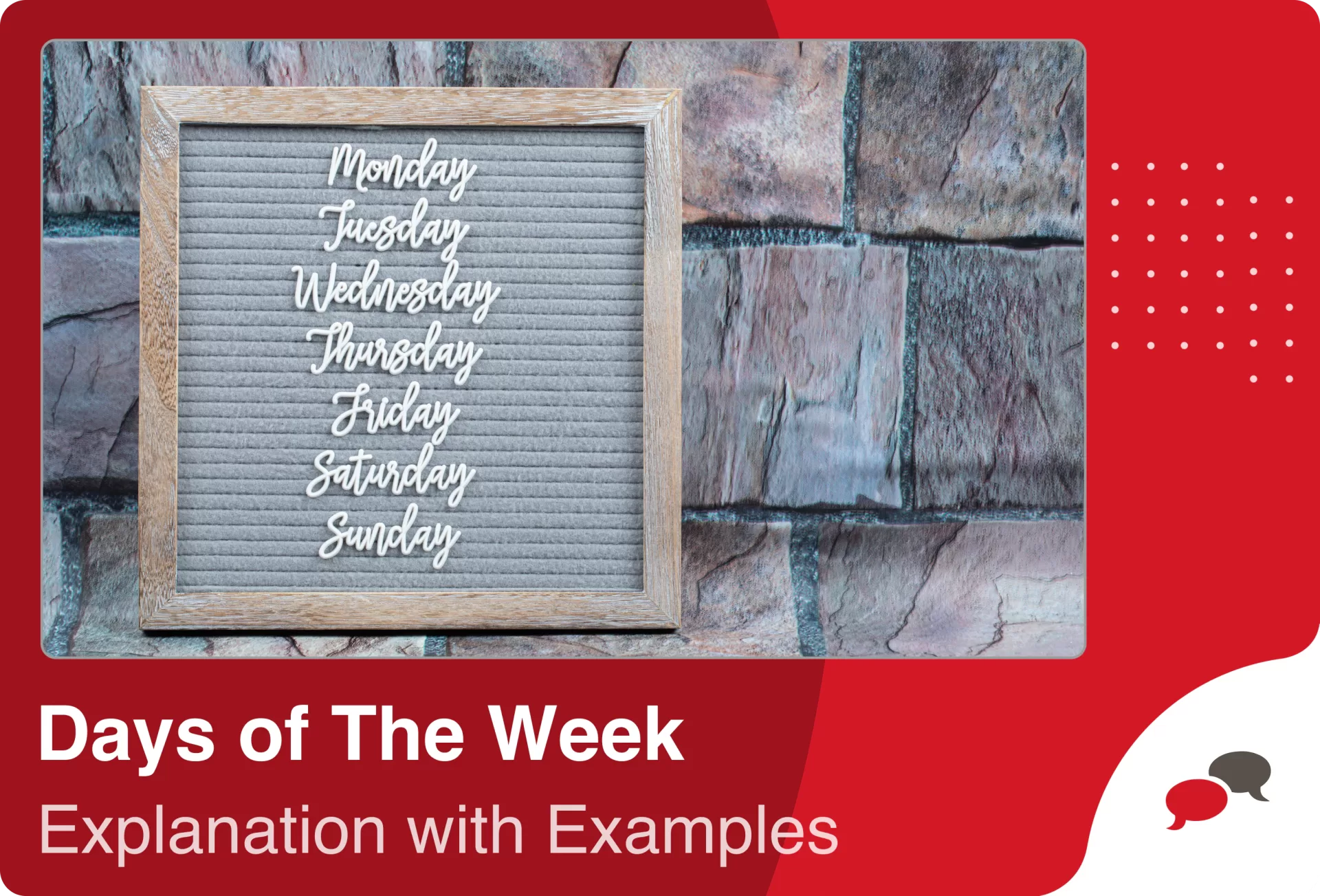 Days Of The Week 2024 EnglishCentral Blog