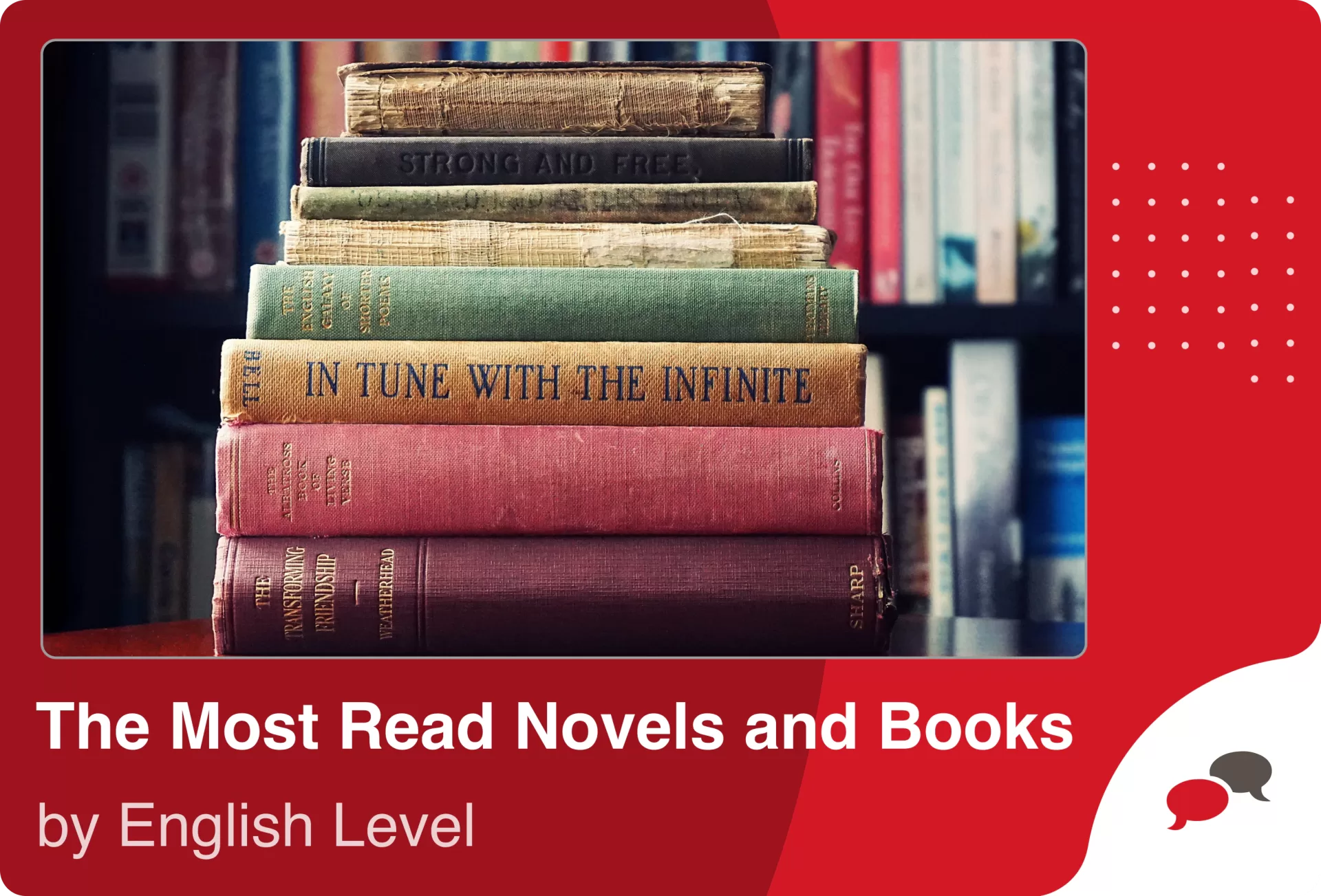 The Most Read Novels and Books by English Level 2024